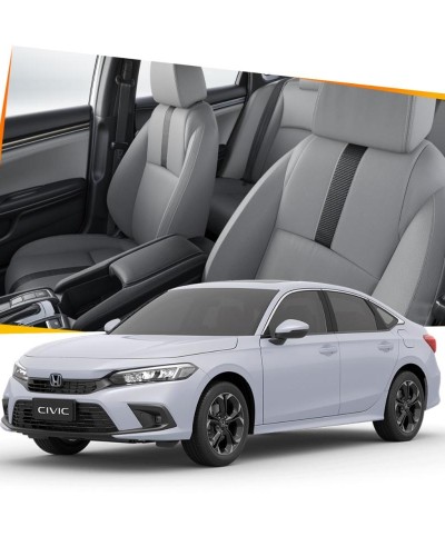 Detalhes do produto Banco de couro sintético para Honda Civic - Cores personalizadas