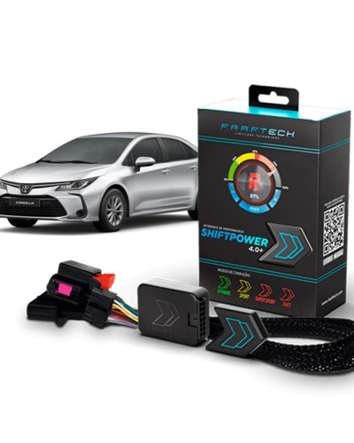 Detalhes do produto Shiftpower 4.0 Toyota Corolla Faaftech Chip De Pedal